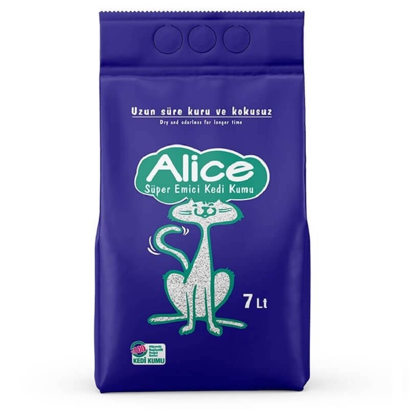 Alice Süper Emici Kedi Kumu 7 lt