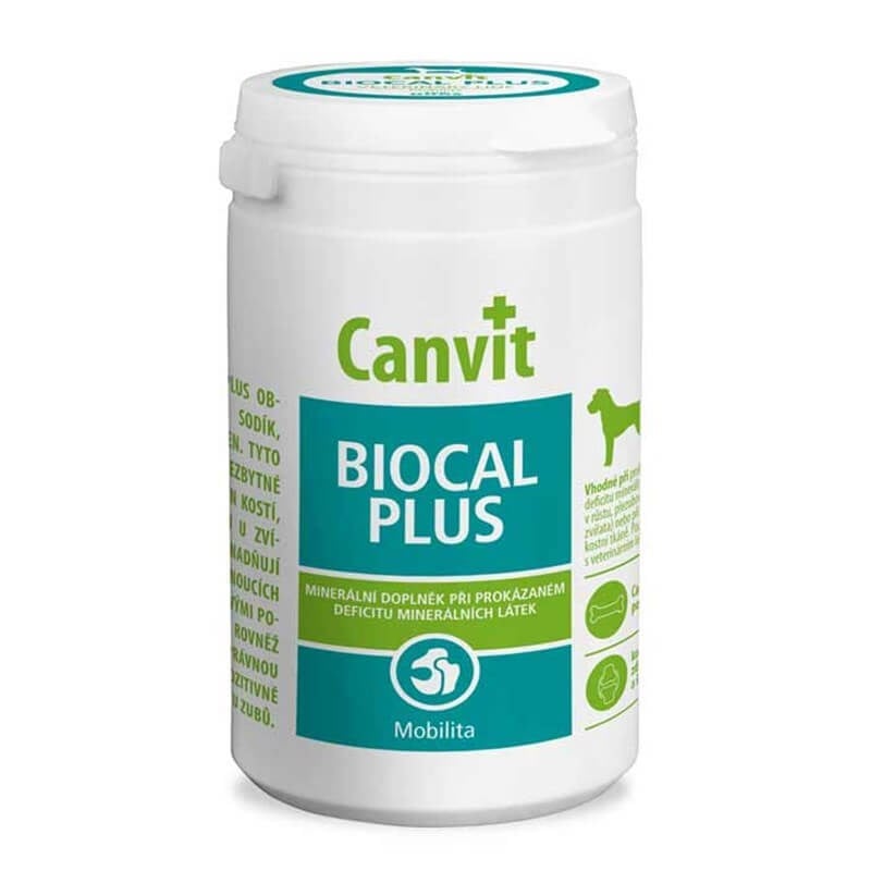 Canvit Biocal Plus Kalsiyum, Fosfor,Kolajen Köpek Vitamini 230 Gr