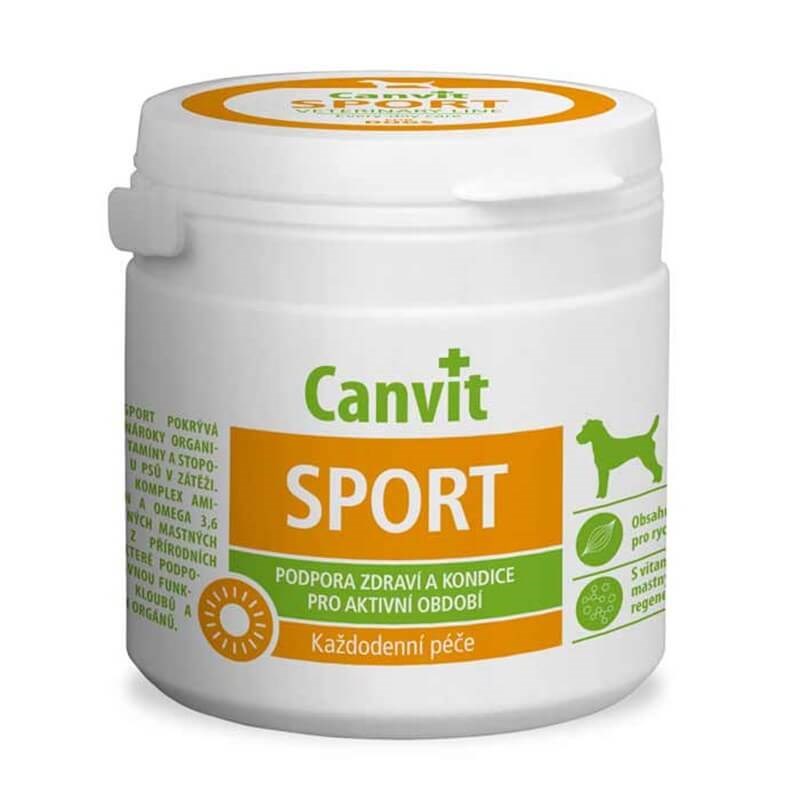 Canvit Sport Amino Asit ve Omega 3-6 Vitaminli Köpek Vitamini 100 Gr
