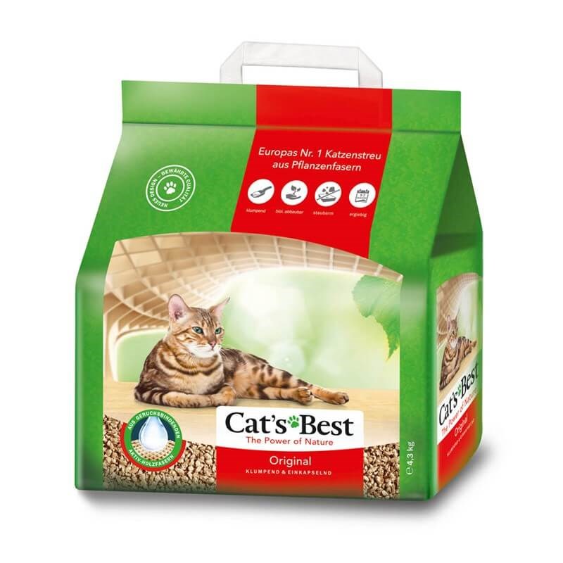 Cats Best Orjinal Clumping Cat Litter Kedi Kumu 10 lt - 4.3KG