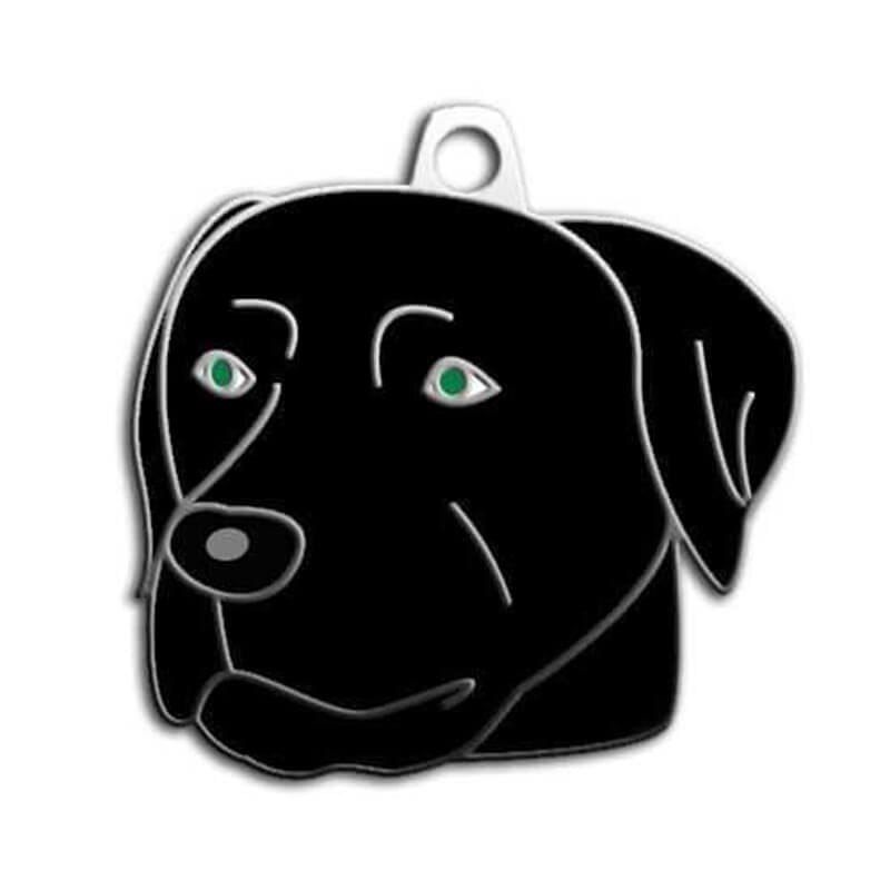 Dalis Pet Tag Black Labrador Köpek Künyesi