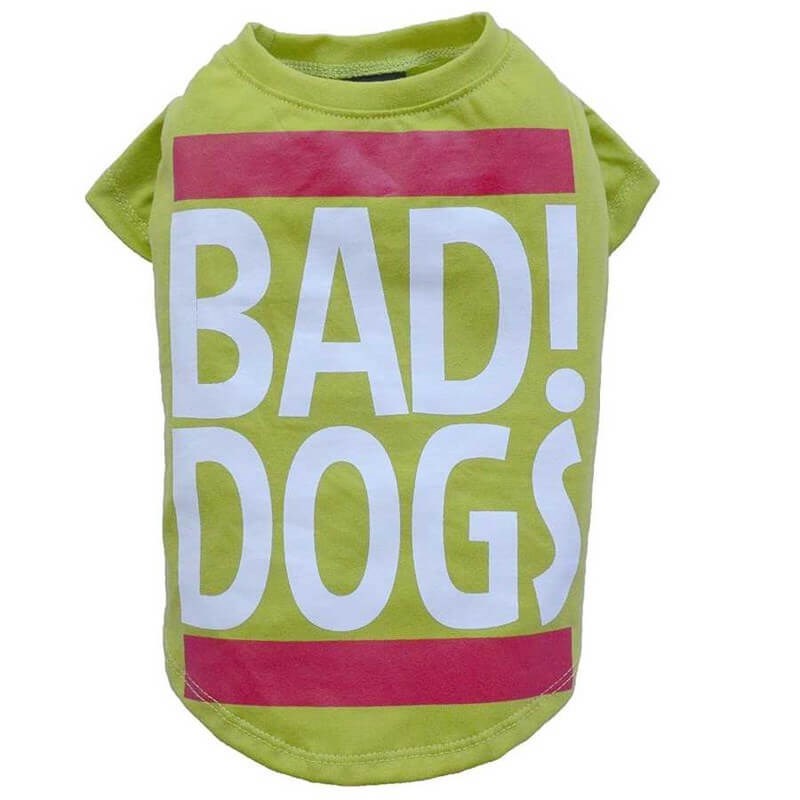 Doggy Dolly Bad Dog Köpek Tişörtü Yeşil 2XL
