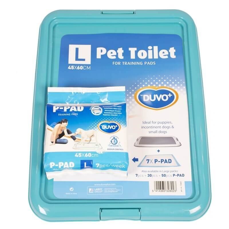 Duvo+ Pet Toilet +7 Pads Köpek Tuvalet ve Pedi