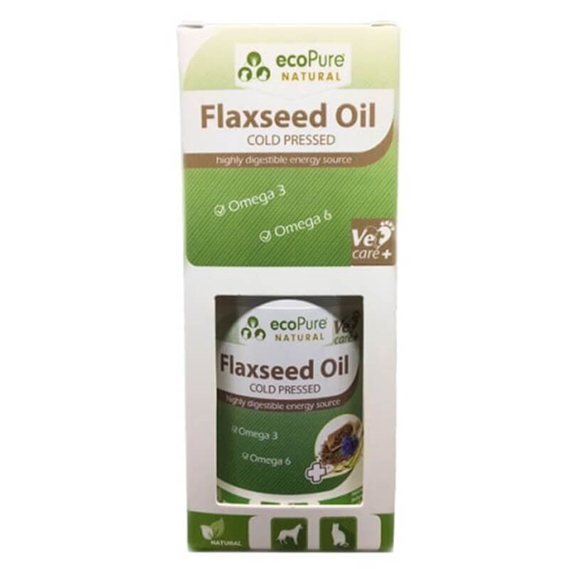 Ecopure Flaxseed Omega Takviyesi Keten Tohumu Yağı 130ml