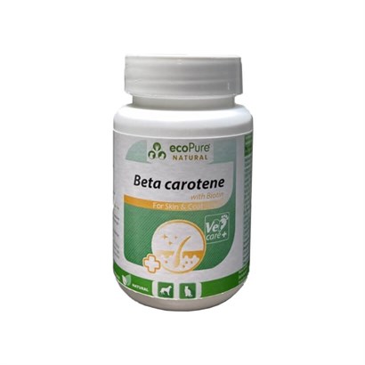 Ecopure Kedi ve Köpek Deri ve Tüy Sağlığı İçin Beta Carotene 90gr