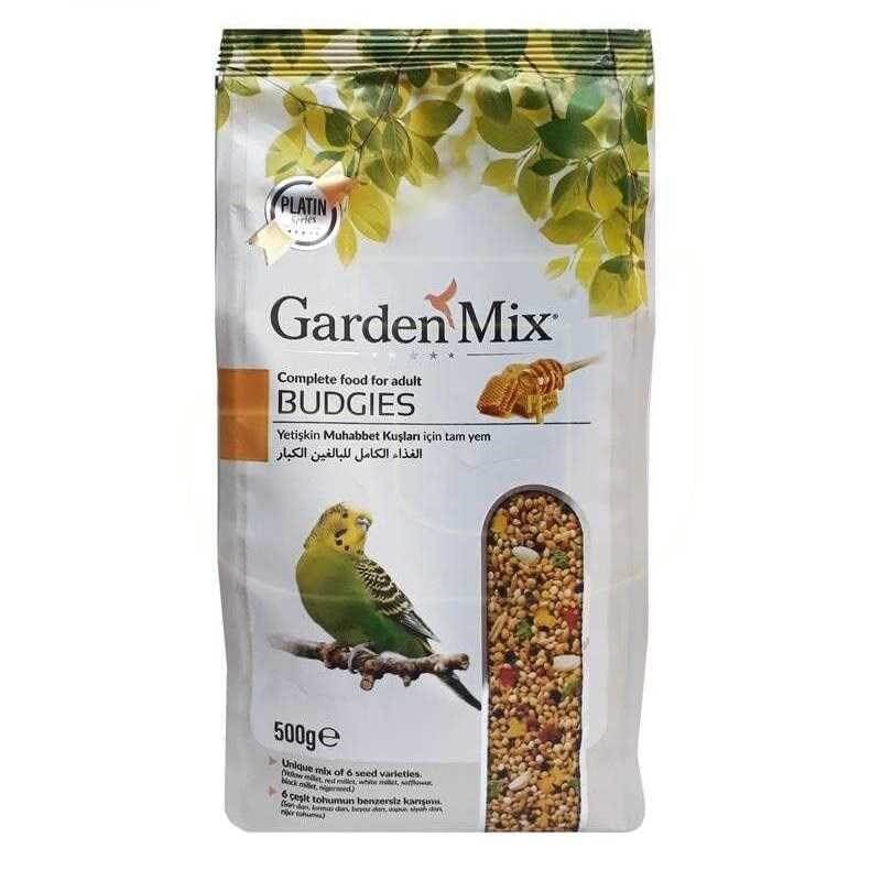 Gardenmix Super Premium Ballı Vitaminli Muhabbet Kuşu Yemi 500Gr