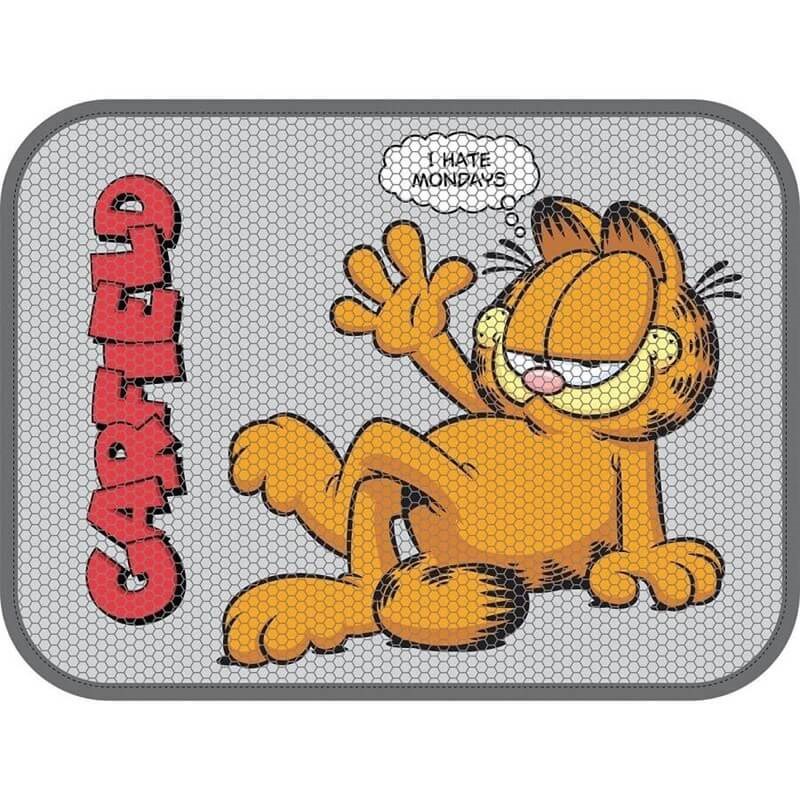 Garfield Kedi Kumu Paspası Dikdörtgen I Hate Mondays