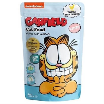 Garfield Tahılsız Tavuklu Yavru Kedi Konservesi 85 gr