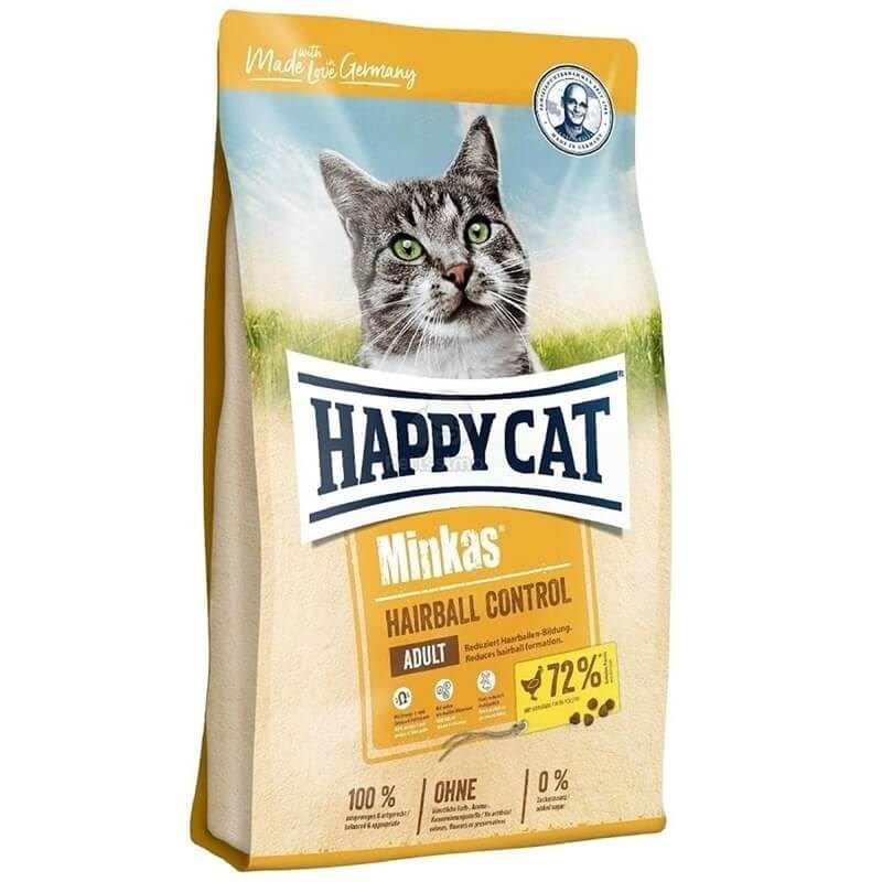 Happy Cat Minkas Hairball Tavuklu Kedi Maması 10 Kg