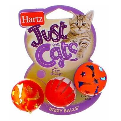 Hartz Just For Cats Bizzy Balls Kedi Oyun Topları
