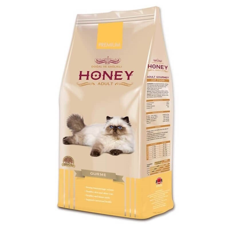 Honey Premium Gurme Renkli Taneli Yetişkin Kedi Maması 1 Kg
