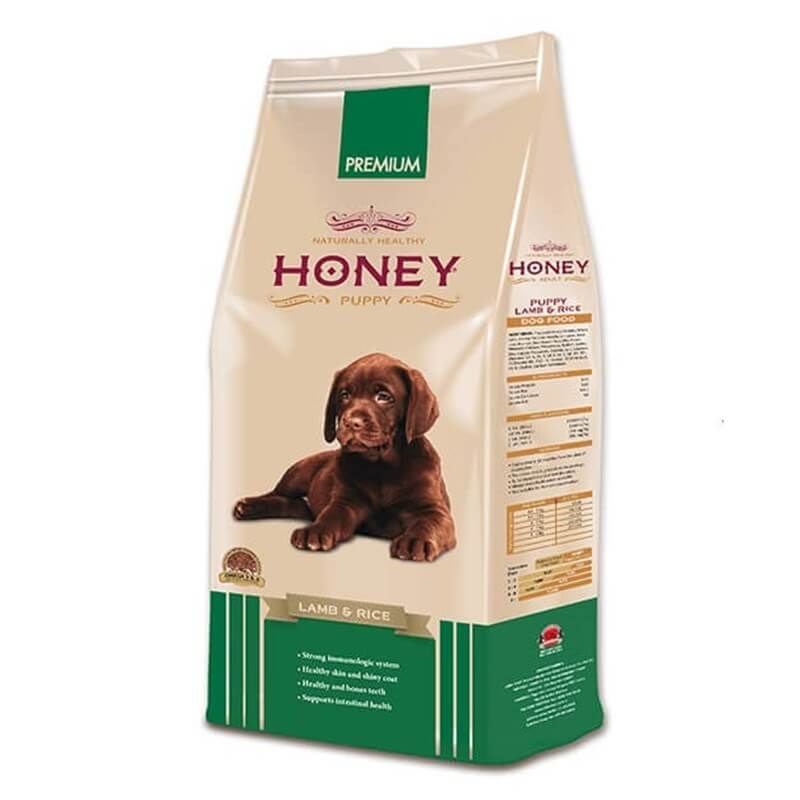 Honey Premium Kuzu Etli Pirinçli Yavru Köpek Maması 1 Kg
