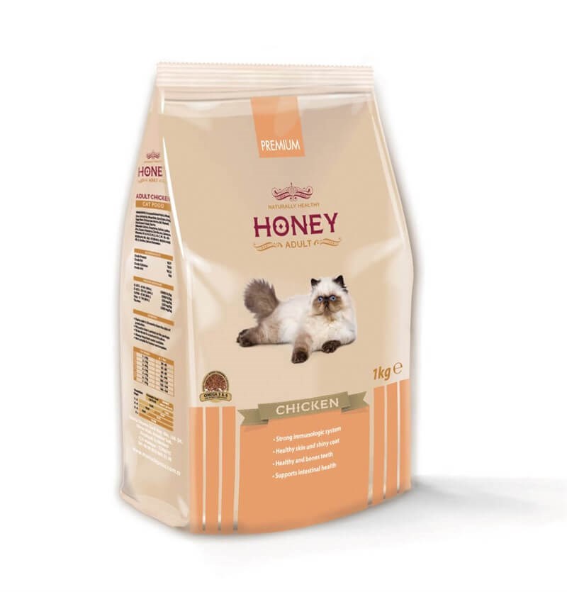 Honey Premium Tavuklu Yetişkin Kedi Maması 1 Kg