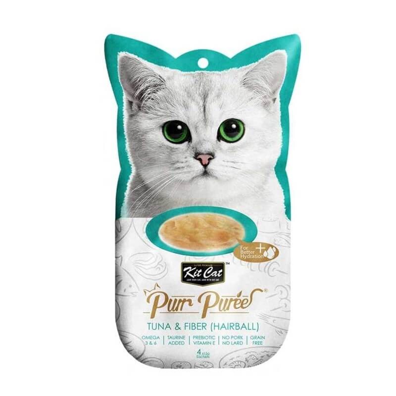 Kit Cat Purr Puree Tuna Hairball  Kedi Ödülü