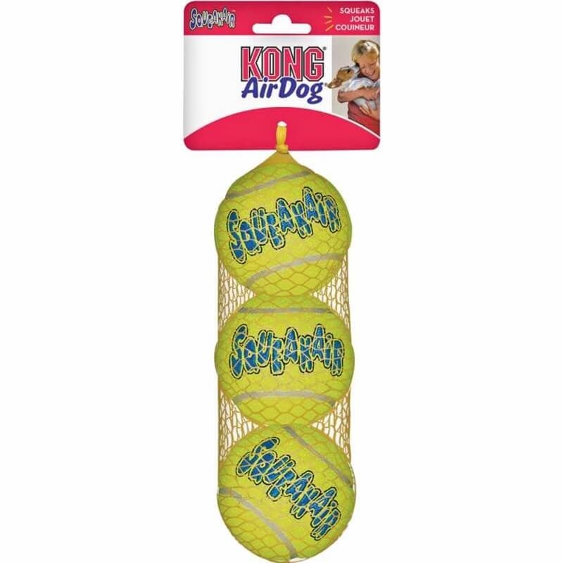 Kong Air Squeaker Köpek Oyun Topu Small 3 lü Paket