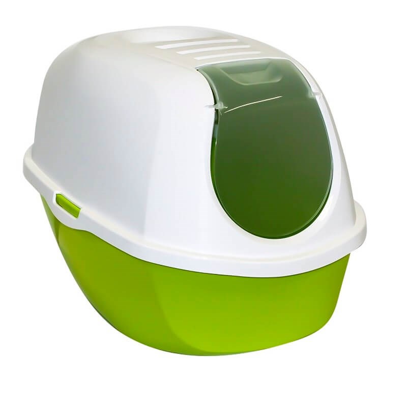 Moderna Smart Kapalı Kedi Tuvaleti 53 Cm Yeşil