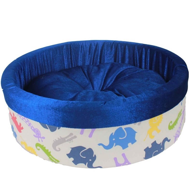 Pet Pretty Spesiyal Mavi Köpek Yatağı 46x46x18 Cm
