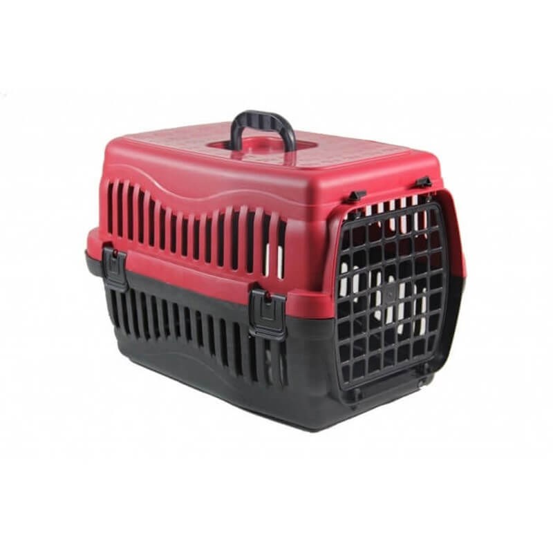 PetStyle Taşıma Kabı 48,5X32X32 cm Kırmızı