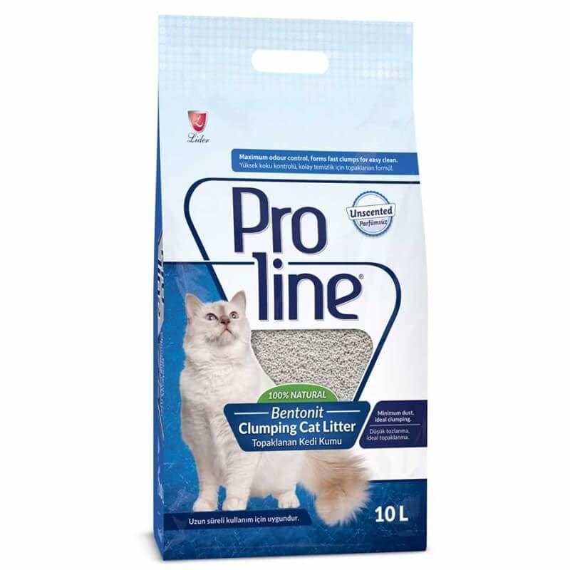 Pro Line Clumping Cat Litter Topaklanan Kedi Kumu 10L