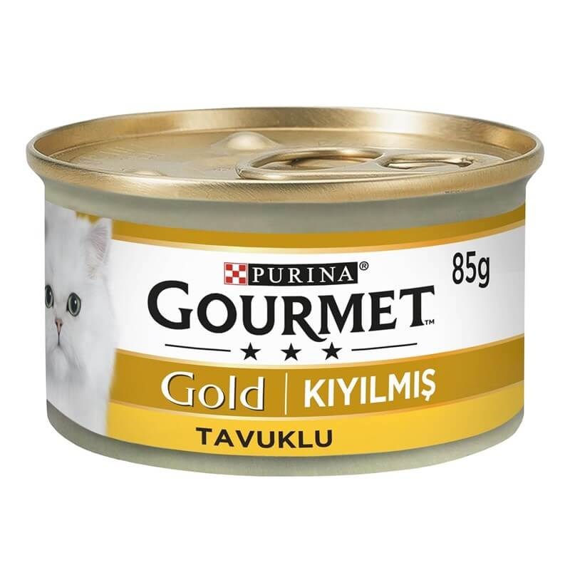 ProPlan Gourmet Gold Kıyılmış Tavuklu Kedi Konservesi 85 Gr