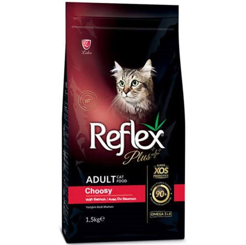 Reflex Plus Choosy Somonlu Kedi Maması 1.5 Kg