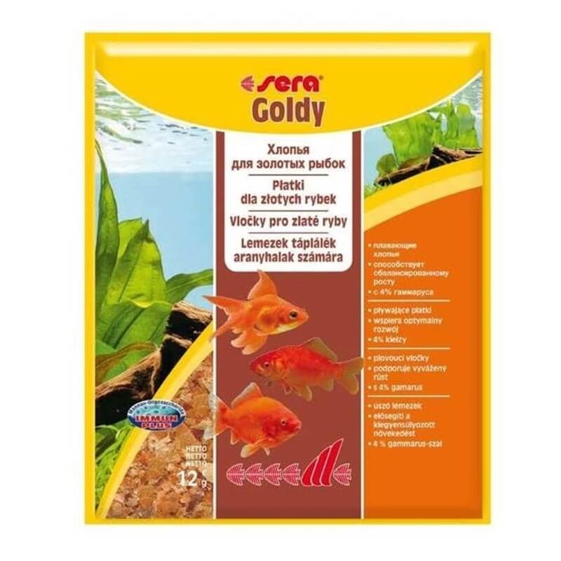 Sera Goldy Japon Balıkları İçin Pul Yem 12 gr
