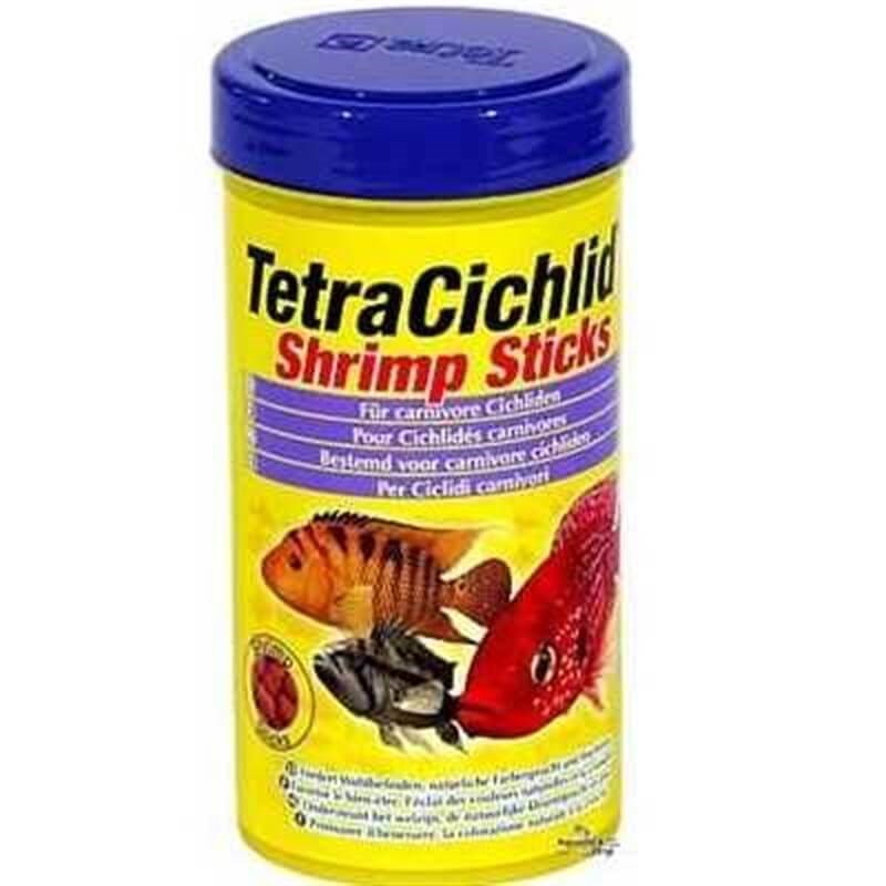 Tetra Cichlid Shrimp Sticks Balık Yemi 250 Ml