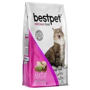 BestPet Selection Tavuklu Yetişkin Kedi Maması 1 Kg