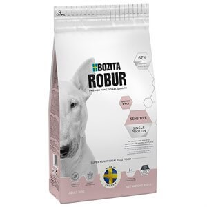 Bozita Robur Sensitive Single Protein Somonlu Köpek Maması 12,5 kg