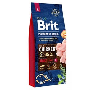 Brit Premium Tavuklu Yetişkin Büyük Irk Köpek Maması 15 kg