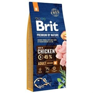 Brit Premium Tavuklu Yetişkin Orta Irk Köpek Maması 15 kg