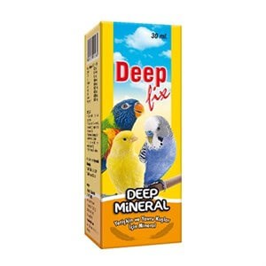 Deep Fix Kuşlar için Mineral 30 Ml