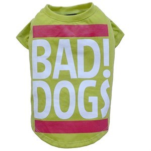 Doggy Dolly Bad Dog Köpek Tişörtü Yeşil Medium