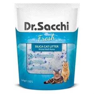 Dr Sacchi Kristal Kedi Kumu 3,2 Lt