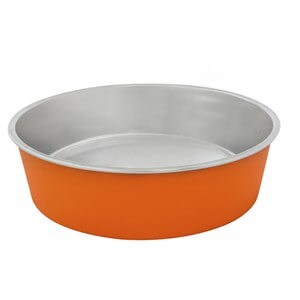 Duvo+ Feeding Bowl Matte Mama Ve Su Kabı 240ml Orange