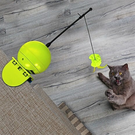 Duvo+ Kedi Elektronik Klipsli Asılabilir Kedi Oltası Yeşil