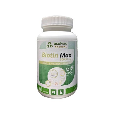 Ecopure Kedi ve Köpekler İçin Vitamin Mineral Biotin Max 120gr