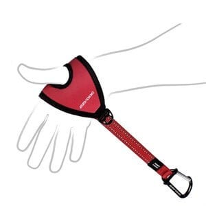 EzyDog Handy Leash Eller Serbest Köpek Kayışı Kırmızı 120 cm