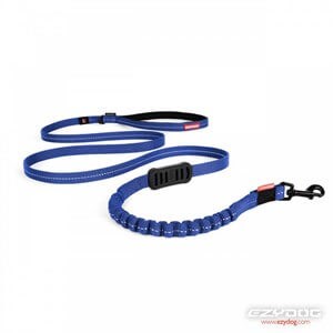 EzyDog Zero Shock Şok Lite Absorbe Edici Köpek Kayışı 180 Cm Mavi