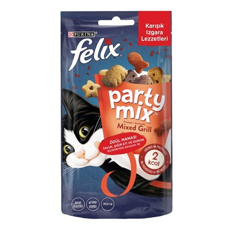 Felix Party Mix Izgara Lezzetleri Kedi Ödülü 60 Gr