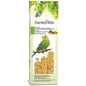 Garden Mix Meyveli Vitaminli Muhabbet Kuşu Ödül Krakeri 3lü Paket