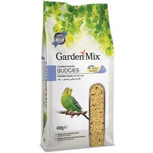 Gardenmix Platin Yetişkin Soyulmuş  Muhabbet Kuşu Yemi 400 gr