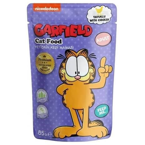 Garfield Tahılsız Tavuklu Yetişkin Kedi Konservesi 85 gr