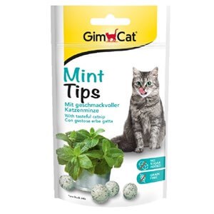 GimCat Mint Tips Catnip Topları Kedi Ödülü 40gr