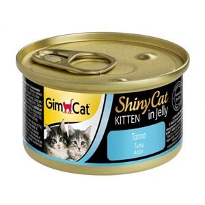 GimCat Shiny Cat Ton Balıklı Öğünlük Yavru Kedi Konservesi 70 Gr