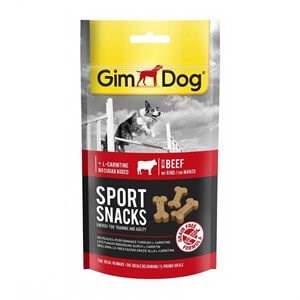 Gimdog Sportsnacks Beef Sığır Etli Köpek Ödül Tableti 60 Gr