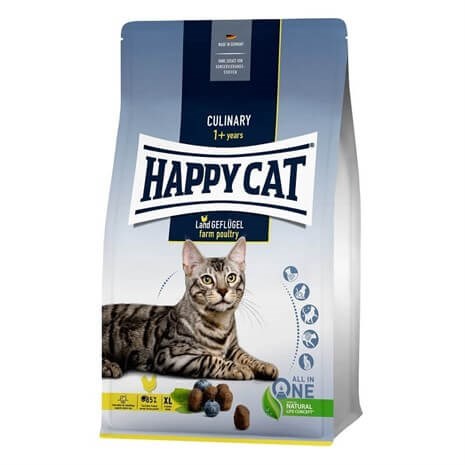 Happy Cat Culinary Land Geflügel Kedi Maması 4 kg