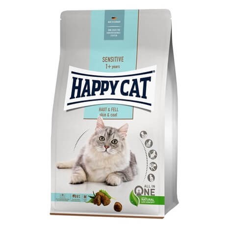 Happy Cat Sensitive Hassas Tüy ve Deri İçin Kedi Maması 1.3 kg