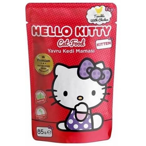 Hello Kitty Tahılsız Tavuklu Yavru Kedi Konservesi 85 gr