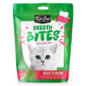 Kit Cat BreathBites Beef Flavor Kedi Ödül Maması 60g